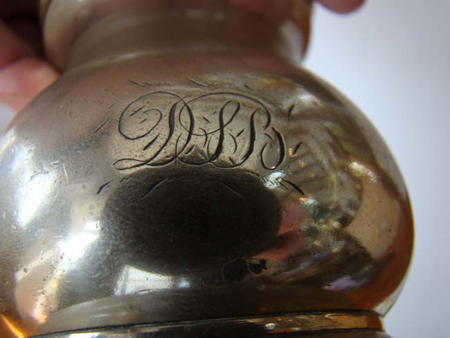 A fine collection of 19th century pewter tavern measures from the Crown Inn, Great Yarmouth, Norfolk, England, circa 1830-1850 — image 2